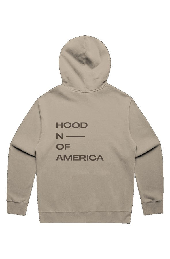MENS RELAX FADED HOOD